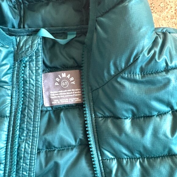 Primary Kids lightweight puffer jacket - Picture 2 of 2